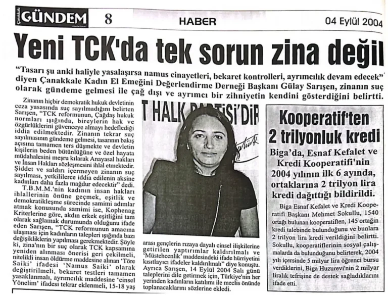 Yeni TCK’da Tek Sorun Zina Değil