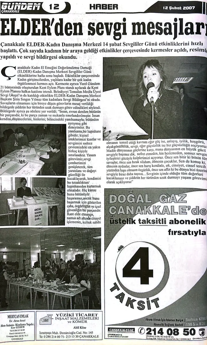 ELDER’den Sevgi Mesajları