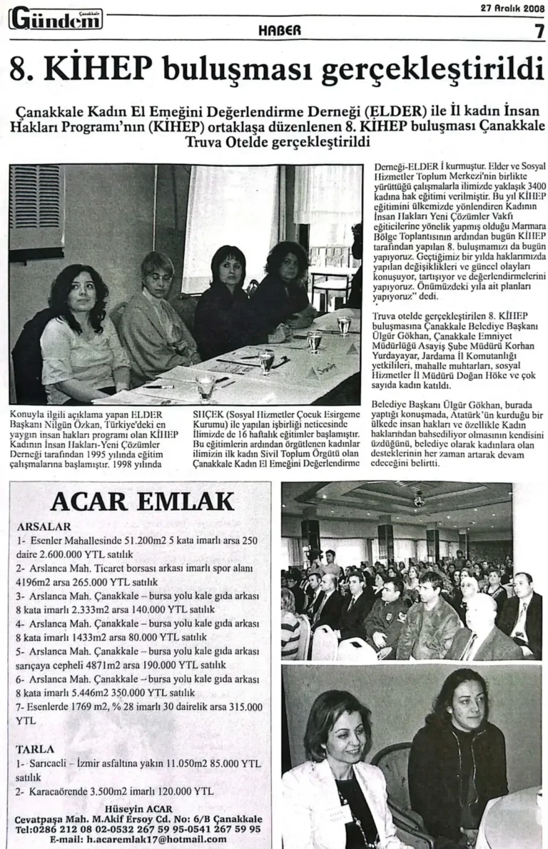 8. KİHEP Buluşması Gerçekleştirildi