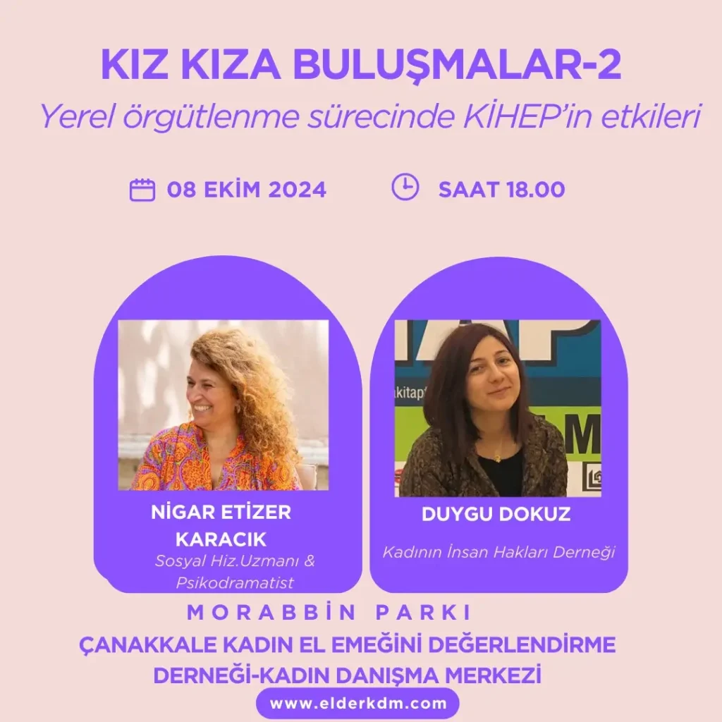 ELDER Kadın Danışma Merkezi, Kız Kıza Buluşmalar Etkinliği-2