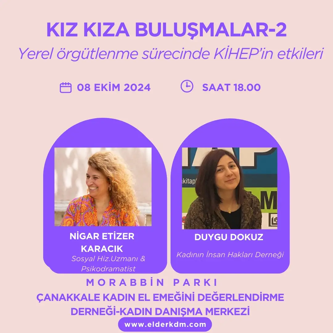 ELDER Kadın Danışma Merkezi, Kız Kıza Buluşmalar Etkinliği-2