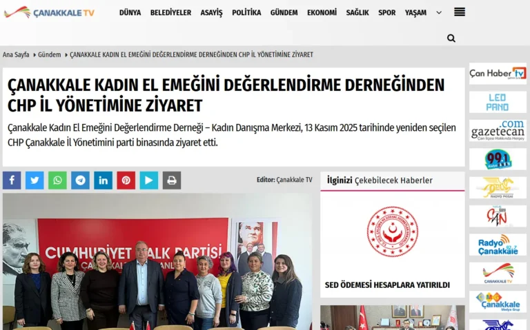 ELDER KDM’den CHP İl Yönetimine Ziyaret